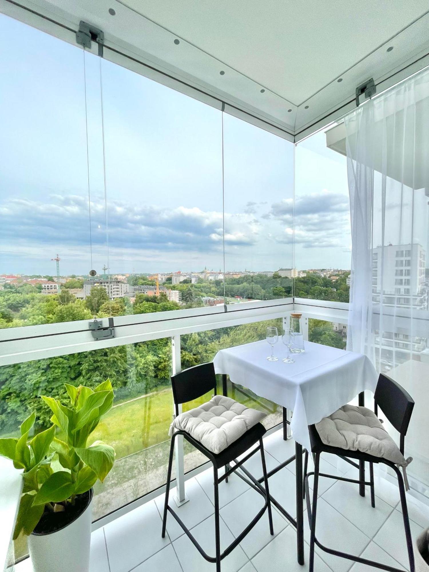 Apartament Z Widokiem Lublin Zewnętrze zdjęcie